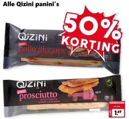 CoopCompact Alle Qizini panini's aanbieding