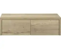 Hornbach SANOX Badkamermeubelset Bloxx met wastafelblad 35x120x45 cm natuur eiken aanbieding