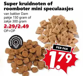 CoopCompact Super kruidnoten of roomboter mini speculaasjes aanbieding