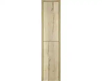Hornbach SANOX Hoge badkamerkast Bloxx 172x40x35 cm natuur eiken aanbieding