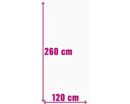 Hornbach XXL Wand- en vloertegel Blanco Natural 120x260 cm 6 mm gerectificeerd aanbieding