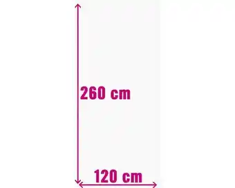 Hornbach XXL Wand- en vloertegel Blanco Natural 120x260 cm 6 mm gerectificeerd aanbieding