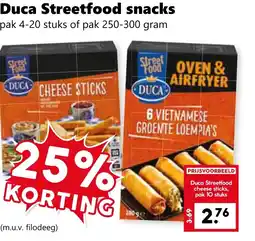 CoopCompact Duca Streetfood snacks aanbieding