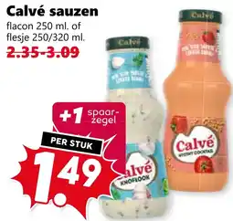CoopCompact Calvé sauzen aanbieding
