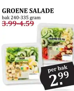 CoopCompact GROENE SALADE aanbieding