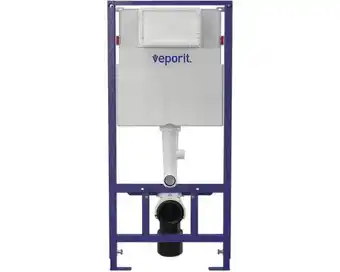 Hornbach VEPORIT Inbouwreservoir voor WC Icubox WC 1120.3 H:1120 mm incl. wandbevestiging aanbieding