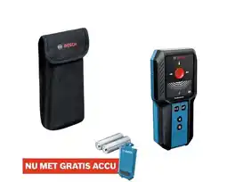 Hornbach Bosch Professional muurscanner GMS 120-27 **gratis accu** aanbieding