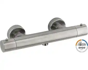 Hornbach AVITAL Douche thermostaatkraan Padola met ProTherm technologie geborsteld nikkel aanbieding