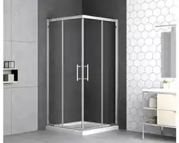 Hornbach FORM & STYLE Douchecabine hoekinstap Samoa 78,5/90x195 cm chroom aanbieding