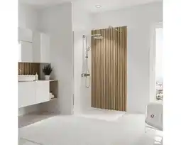 Hornbach SCHULTE Douche achterwand 210x100 cm Japandi aanbieding
