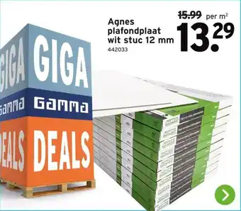 GAMMA Agnes plafondplaat aanbieding