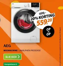 Expert AEG LR6ALPHEN ProSense aanbieding