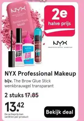 Etos NYX Professional Makeup aanbieding