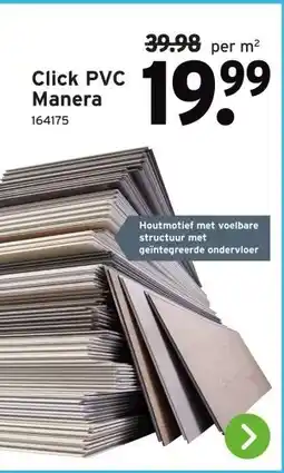 GAMMA Click PVC Manera aanbieding