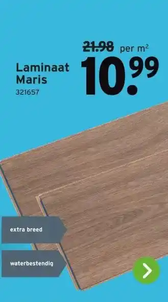 GAMMA Laminaat Maris aanbieding