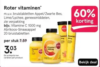 Etos Roter vitaminen aanbieding