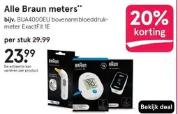 Etos Alle Braun meters aanbieding