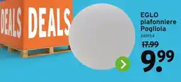 GAMMA EGLO plafonniere Pogliola aanbieding