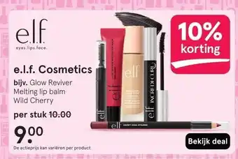 Etos e.l.f. Cosmetics aanbieding
