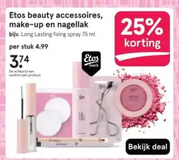 Etos Etos beauty accessoires, make-up en nagellak aanbieding
