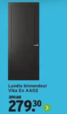 GAMMA Lundia binnendeur Vika En AA02 aanbieding