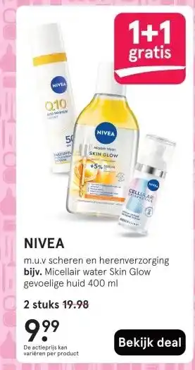Etos NIVEA aanbieding