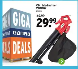 GAMMA CMI bladruimer aanbieding