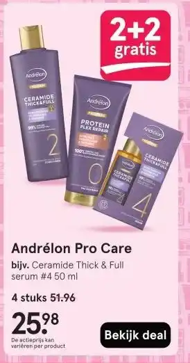 Etos Andrélon Pro Care aanbieding