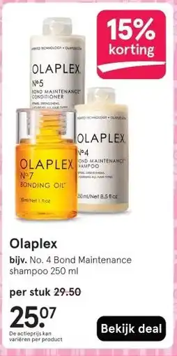 Etos Olaplex aanbieding