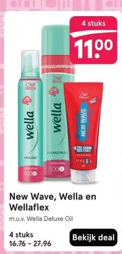 Etos New Wave, Wella en Wellaflex aanbieding