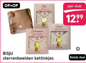 Etos BiSjU sterrenbeelden kettinkjes aanbieding
