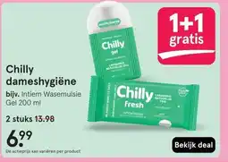 Etos Chilly dameshygiëne aanbieding