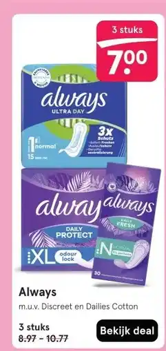 Etos Always aanbieding
