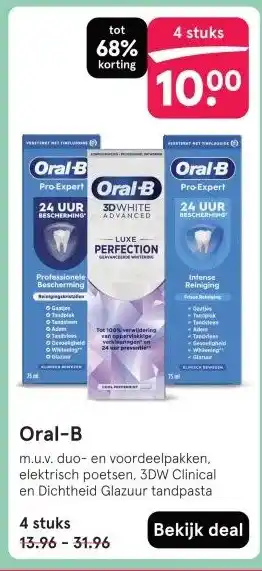 Etos Oral-B aanbieding