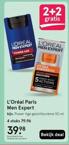 Etos L'Oréal Paris Men Expert aanbieding