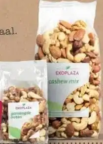Ekoplaza Ekoplaza GEMENGDE NOTEN OF CASHEWNOTENMIX aanbieding