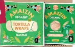 Ekoplaza Amaizin TORTILLA WRAPS aanbieding