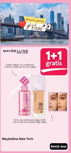 Etos Maybelline New York aanbieding