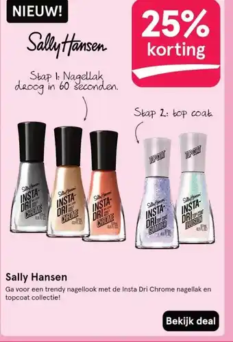Etos Sally Hansen aanbieding