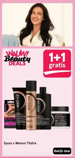 Etos Syoss x Manon Tilstra aanbieding