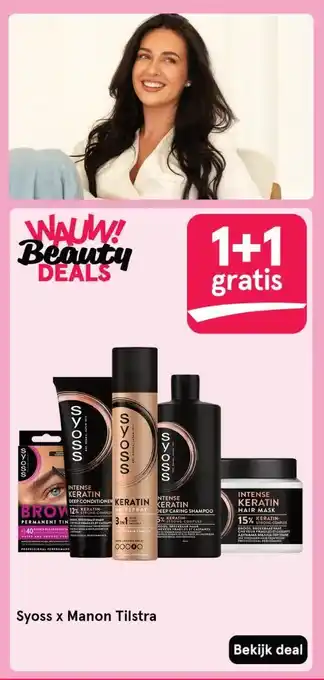Etos Syoss x Manon Tilstra aanbieding