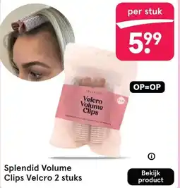 Etos Splendid Volume Clips Velcro aanbieding