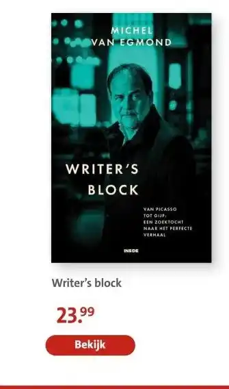 Bruna Writer's block aanbieding