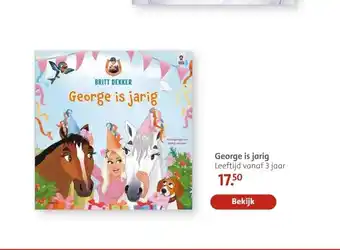 Bruna George is jarig aanbieding