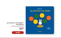 Bruna op avontuur met nijntje -stickerboek aanbieding