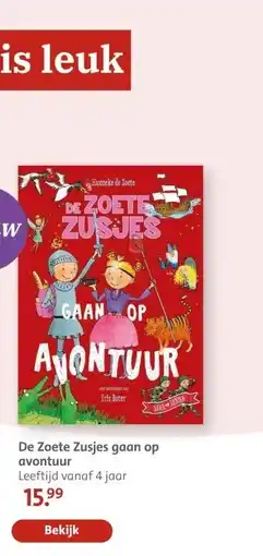 Bruna De Zoete Zusjes gaan op avontuur aanbieding