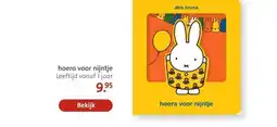 Bruna hoera voor nijntje aanbieding