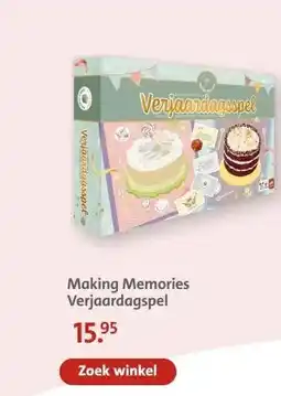 Bruna Making Memories Verjaardagspel aanbieding