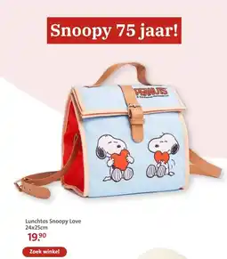 Bruna Lunchtas Snoopy Love aanbieding