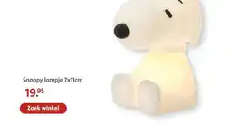 Bruna Snoopy lampje aanbieding